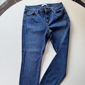 LOFT Curvy skinny jeans W size 30 (dress size 10) - denim blue